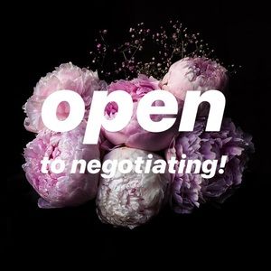 I’m open to offers!